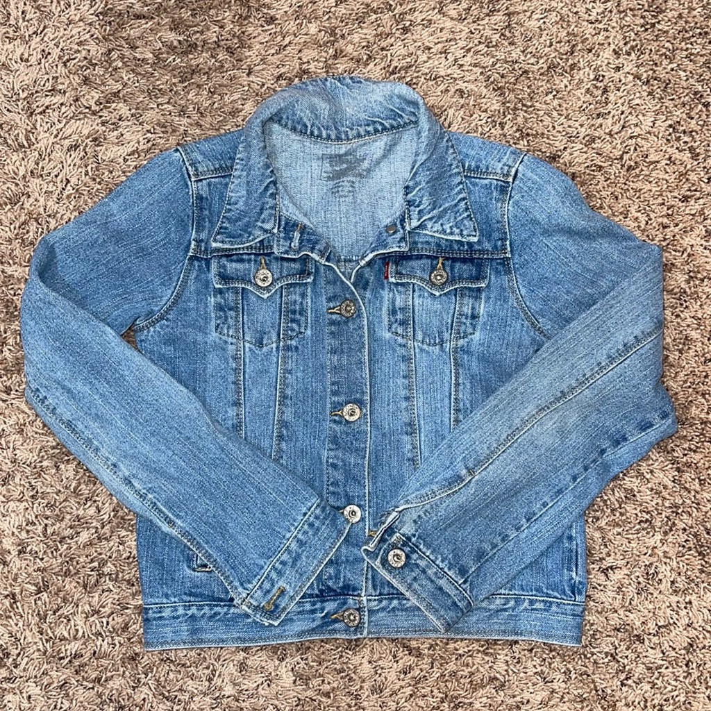 Denim Jacket In Medium Indigo